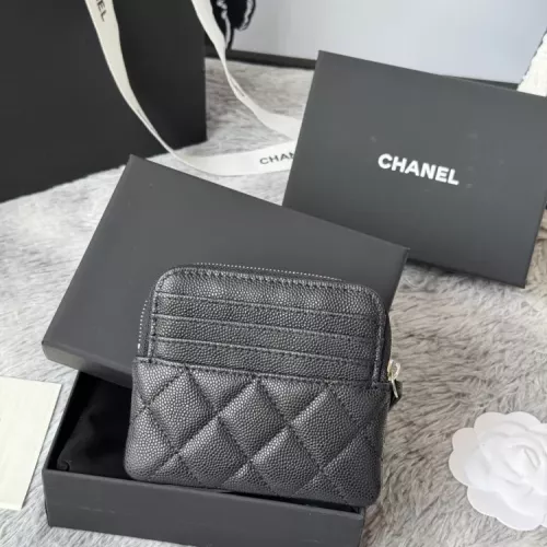 Replica Chanel AAA Quality Wallets In Silver For Women #1320966 $80.00 USD for Wholesale