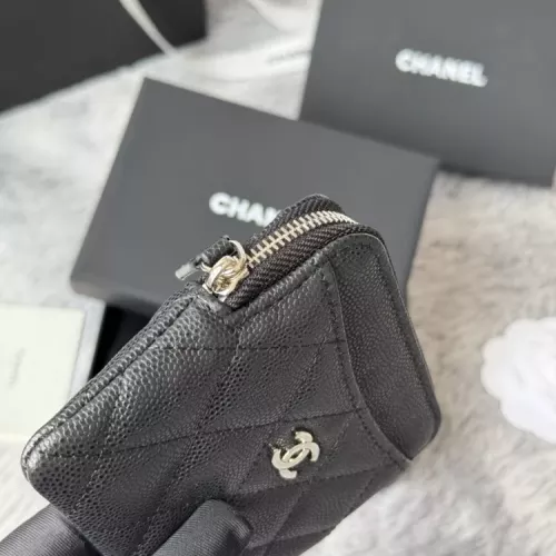 Replica Chanel AAA Quality Wallets In Silver For Women #1320966 $80.00 USD for Wholesale