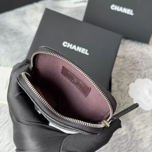 Replica Chanel AAA Quality Wallets In Silver For Women #1320966 $80.00 USD for Wholesale