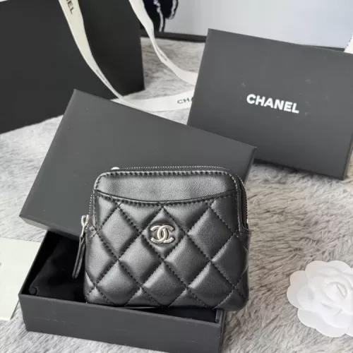 Chanel AAA Quality Wallets In Silver For Women #1320967 $80.00 USD, Wholesale Replica Chanel AAA+ Quality Wallets
