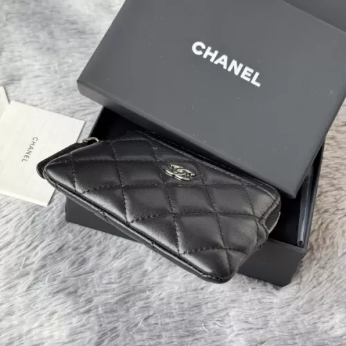 Replica Chanel AAA Quality Wallets In Silver For Women #1320967 $80.00 USD for Wholesale