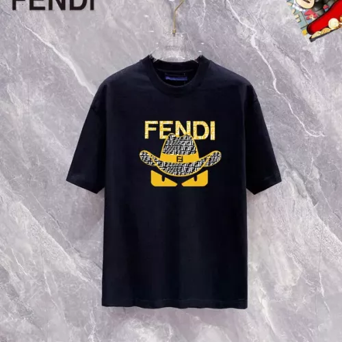 Fendi T-Shirts Short Sleeved For Unisex #1320969 $25.00 USD, Wholesale Replica Fendi T-Shirts