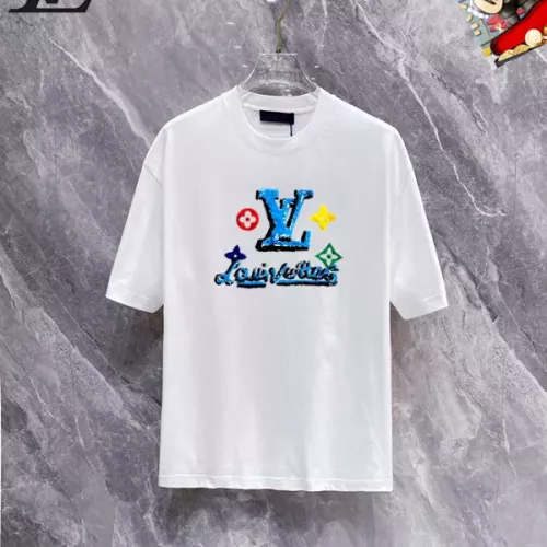 Louis Vuitton LV T-Shirts Short Sleeved For Unisex #1320986 $25.00 USD, Wholesale Replica Louis Vuitton LV T-Shirts