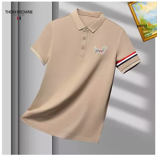 Thom Browne TB T-Shirts Short Sleeved For Men #1321014 $29.00 USD, Wholesale Replica Thom Browne TB T-Shirts