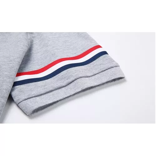 Replica Thom Browne TB T-Shirts Short Sleeved For Men #1321021 $29.00 USD for Wholesale