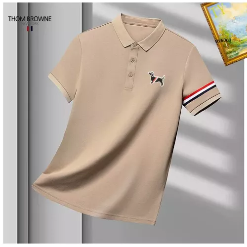 Thom Browne TB T-Shirts Short Sleeved For Men #1321022 $29.00 USD, Wholesale Replica Thom Browne TB T-Shirts