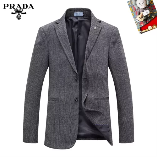 Prada Jackets Long Sleeved For Men #1321038 $68.00 USD, Wholesale Replica Prada Jackets