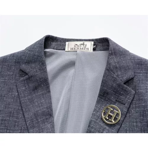 Replica Hermes Jackets Long Sleeved For Men #1321044 $68.00 USD for Wholesale