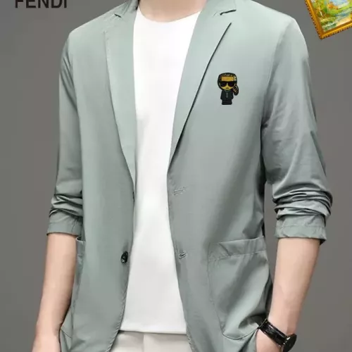 Fendi Jackets Long Sleeved For Men #1321068 $52.00 USD, Wholesale Replica Fendi Jackets
