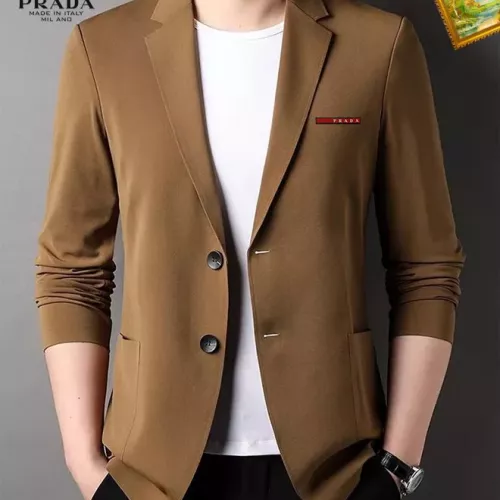 Prada Jackets Long Sleeved For Men #1321079 $52.00 USD, Wholesale Replica Prada Jackets