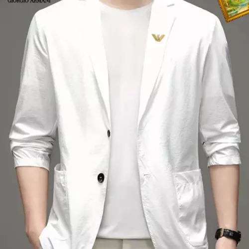 Armani Jackets Long Sleeved For Men #1321091 $52.00 USD, Wholesale Replica Armani Jackets