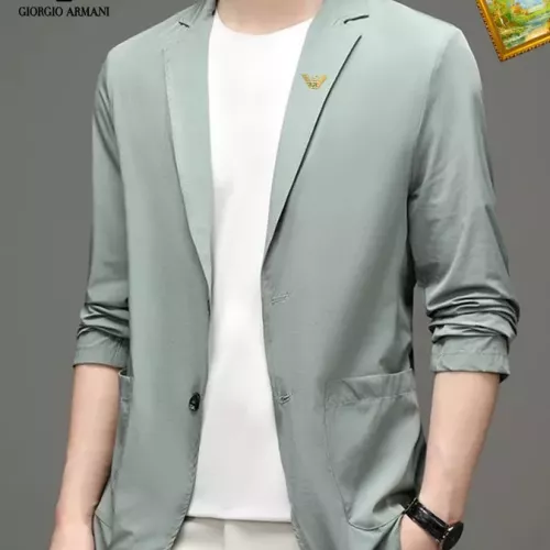 Armani Jackets Long Sleeved For Men #1321092 $52.00 USD, Wholesale Replica Armani Jackets