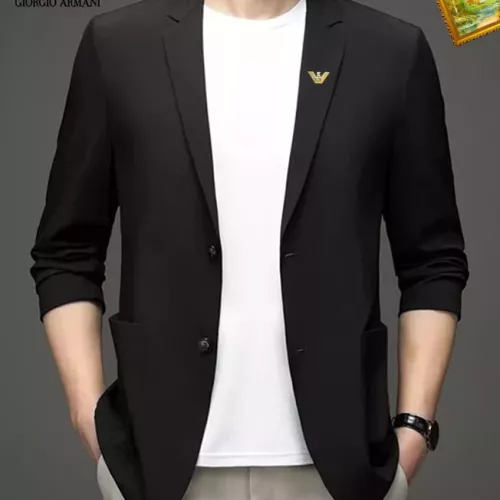 Armani Jackets Long Sleeved For Men #1321094 $52.00 USD, Wholesale Replica Armani Jackets