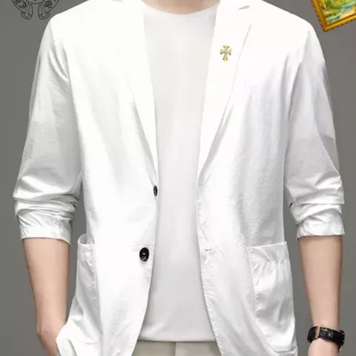 Chrome Hearts Jackets Long Sleeved For Men #1321095 $52.00 USD, Wholesale Replica Chrome Hearts Jackets