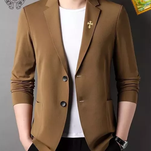 Chrome Hearts Jackets Long Sleeved For Men #1321099 $52.00 USD, Wholesale Replica Chrome Hearts Jackets