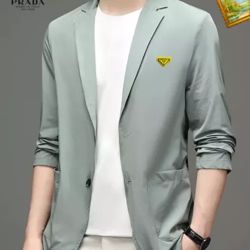 Prada Jackets Long Sleeved For Men #1321102 $52.00 USD, Wholesale Replica Prada Jackets