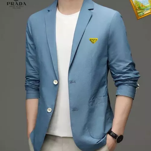 Prada Jackets Long Sleeved For Men #1321103 $52.00 USD, Wholesale Replica Prada Jackets