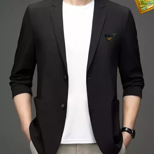 Armani Jackets Long Sleeved For Men #1321108 $52.00 USD, Wholesale Replica Armani Jackets