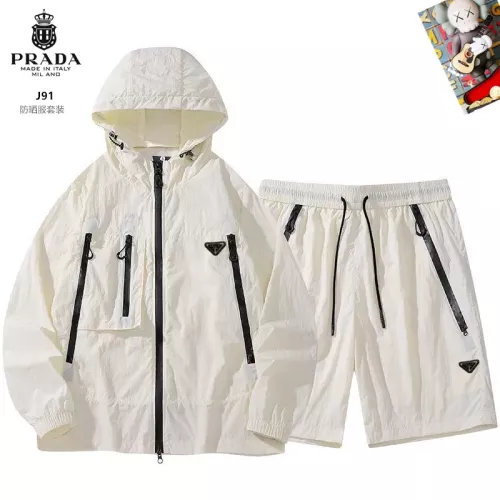 Prada Tracksuits Long Sleeved For Men #1321162 $60.00 USD, Wholesale Replica Prada Tracksuits