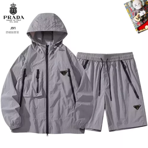Prada Tracksuits Long Sleeved For Men #1321166 $60.00 USD, Wholesale Replica Prada Tracksuits
