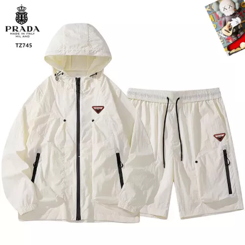 Prada Tracksuits Long Sleeved For Men #1321212 $60.00 USD, Wholesale Replica Prada Tracksuits