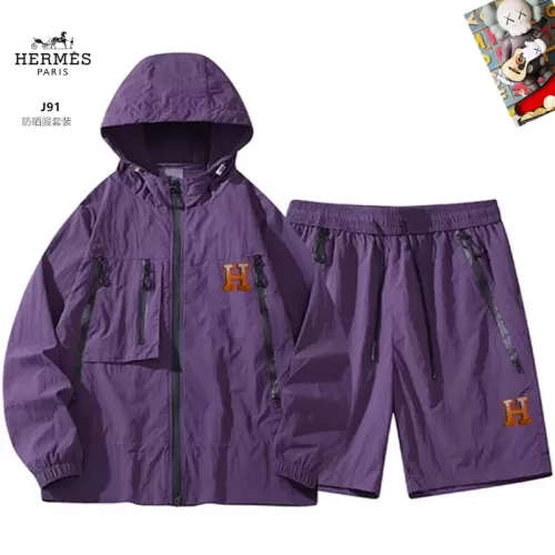 Hermes Tracksuits Long Sleeved For Men #1321232 $60.00 USD, Wholesale Replica Hermes Tracksuits