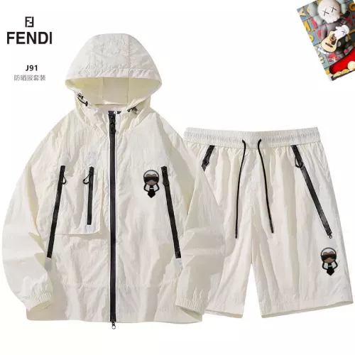 Fendi Tracksuits Long Sleeved For Men #1321239 $60.00 USD, Wholesale Replica Fendi Tracksuits