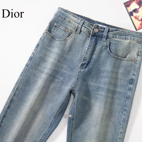 Replica Christian Dior Jeans For Men #1321277 $42.00 USD for Wholesale