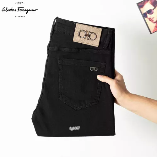 Replica Salvatore Ferragamo Jeans For Men #1321279 $42.00 USD for Wholesale