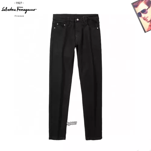 Replica Salvatore Ferragamo Jeans For Men #1321279 $42.00 USD for Wholesale