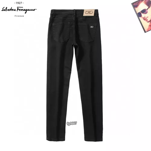 Replica Salvatore Ferragamo Jeans For Men #1321279 $42.00 USD for Wholesale