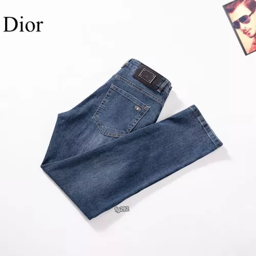 Replica Christian Dior Jeans For Men #1321287 $42.00 USD for Wholesale
