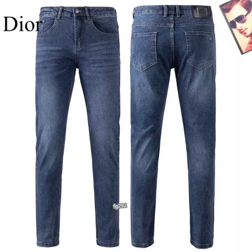 Replica Christian Dior Jeans For Men #1321287 $42.00 USD for Wholesale
