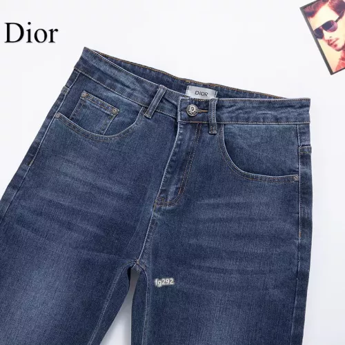 Replica Christian Dior Jeans For Men #1321287 $42.00 USD for Wholesale