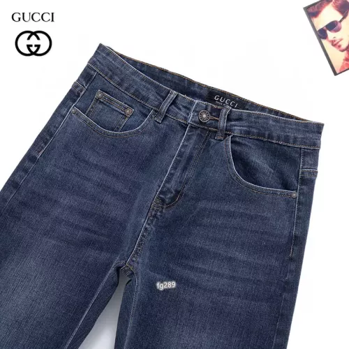 Replica Gucci Jeans For Men #1321289 $42.00 USD for Wholesale