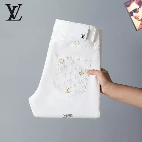 Louis Vuitton LV Jeans For Men #1321299 $42.00 USD, Wholesale Replica Louis Vuitton LV Jeans