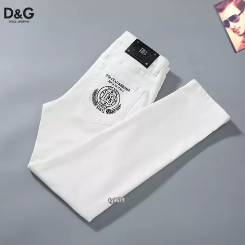 Replica Dolce & Gabbana D&G Jeans For Men #1321300 $42.00 USD for Wholesale
