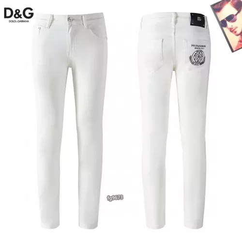 Replica Dolce & Gabbana D&G Jeans For Men #1321300 $42.00 USD for Wholesale