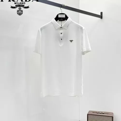 Prada T-Shirts Short Sleeved For Men #1321334 $48.00 USD, Wholesale Replica Prada T-Shirts