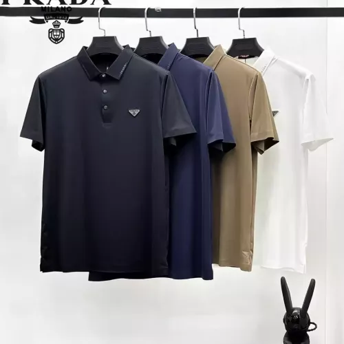 Replica Prada T-Shirts Short Sleeved For Men #1321336 $48.00 USD for Wholesale