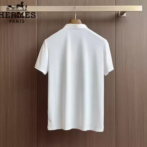 Replica Hermes T-Shirts Short Sleeved For Men #1321356 $48.00 USD for Wholesale