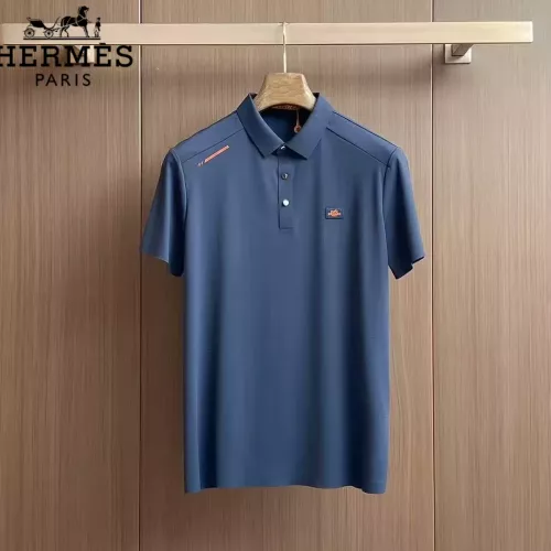 Hermes T-Shirts Short Sleeved For Men #1321358 $48.00 USD, Wholesale Replica Hermes T-Shirts