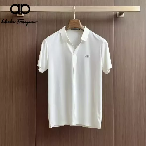 Salvatore Ferragamo Shirts Short Sleeved For Men #1321379 $52.00 USD, Wholesale Replica Salvatore Ferragamo Shirts