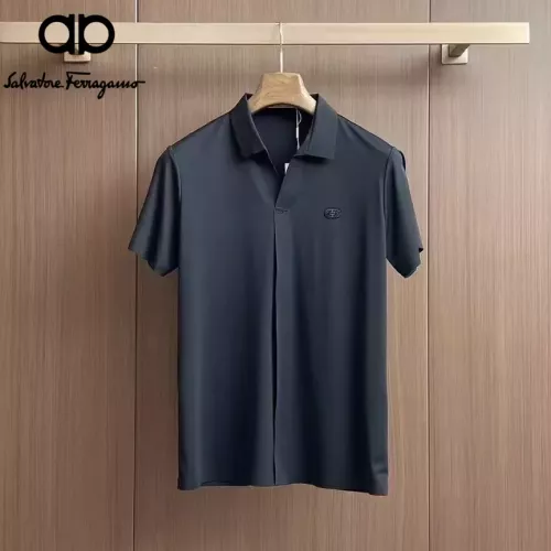 Salvatore Ferragamo Shirts Short Sleeved For Men #1321384 $52.00 USD, Wholesale Replica Salvatore Ferragamo Shirts