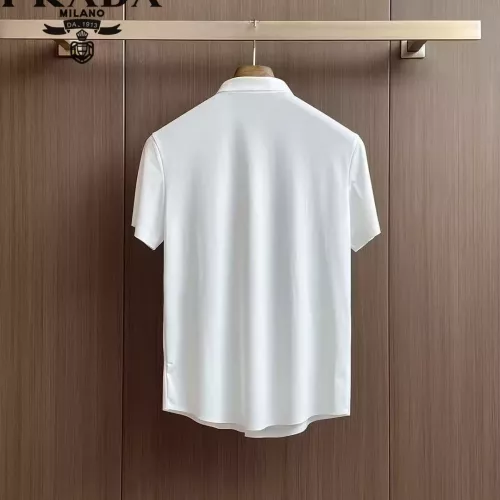 Replica Prada Shirts Short Sleeved For Men #1321385 $52.00 USD for Wholesale