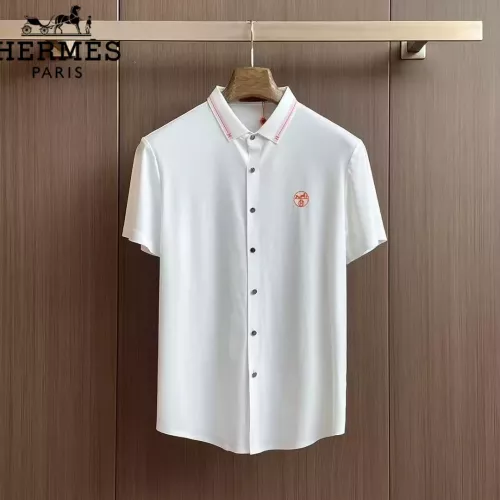 Hermes Shirts Short Sleeved For Men #1321395 $52.00 USD, Wholesale Replica Hermes Shirts