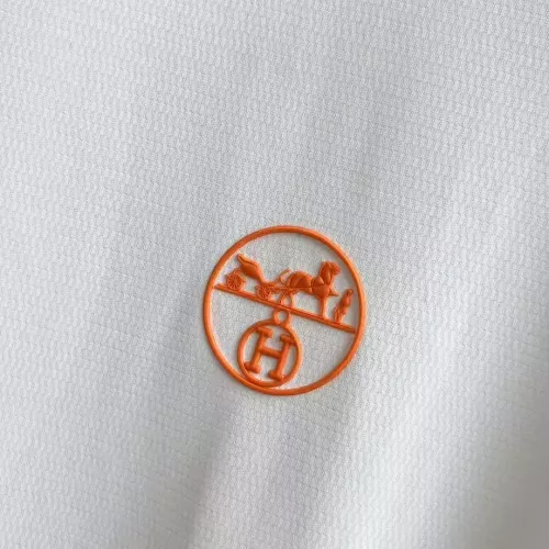 Replica Hermes Shirts Short Sleeved For Men #1321395 $52.00 USD for Wholesale
