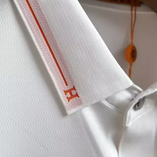 Replica Hermes Shirts Short Sleeved For Men #1321395 $52.00 USD for Wholesale