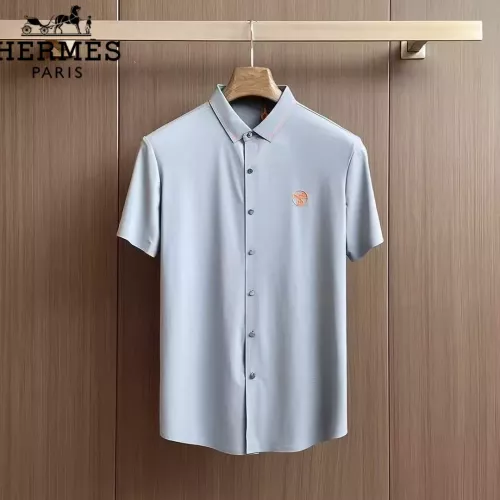 Hermes Shirts Short Sleeved For Men #1321396 $52.00 USD, Wholesale Replica Hermes Shirts