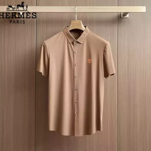 Hermes Shirts Short Sleeved For Men #1321397 $52.00 USD, Wholesale Replica Hermes Shirts